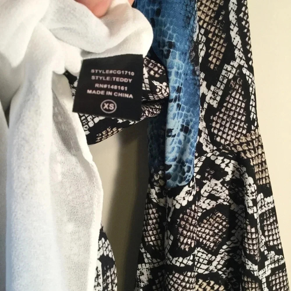 Buddy Love Teddy Python Print Tunic/Mini Dress - image 7